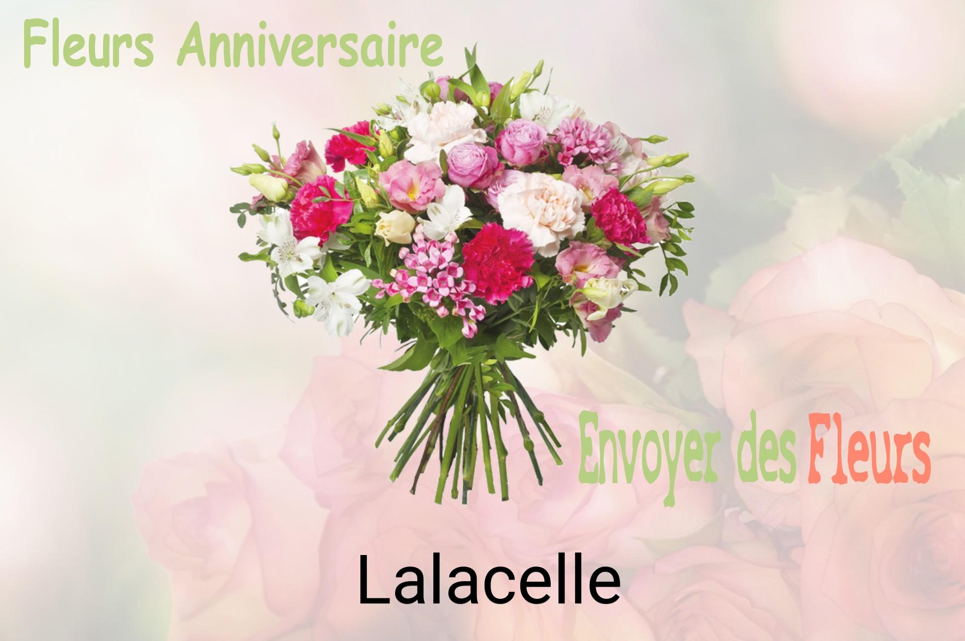 Bouquet de fleurs d’anniversaire livré à Lalacelle
