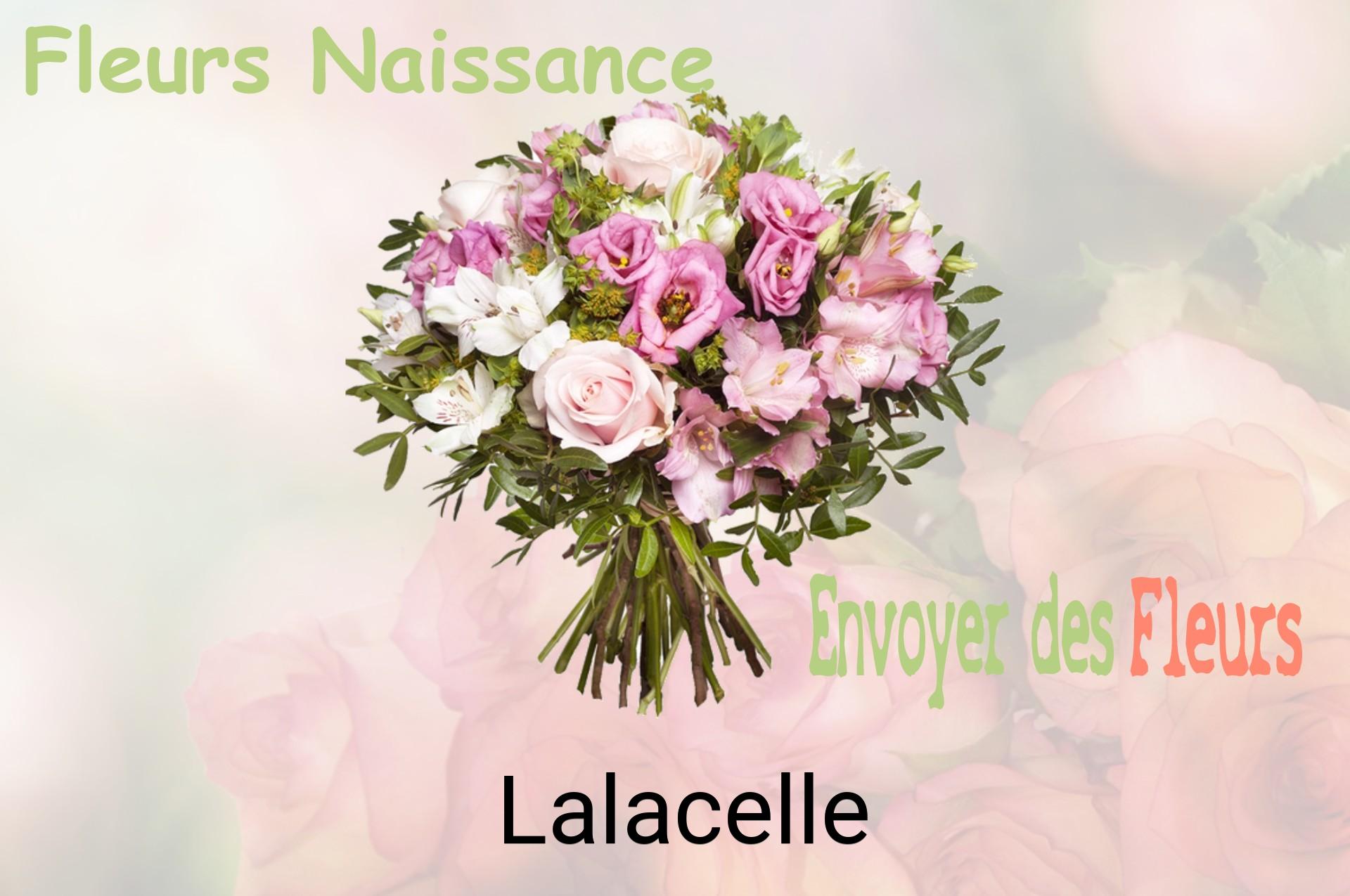 Bouquet de fleurs de naissance livré à Lalacelle